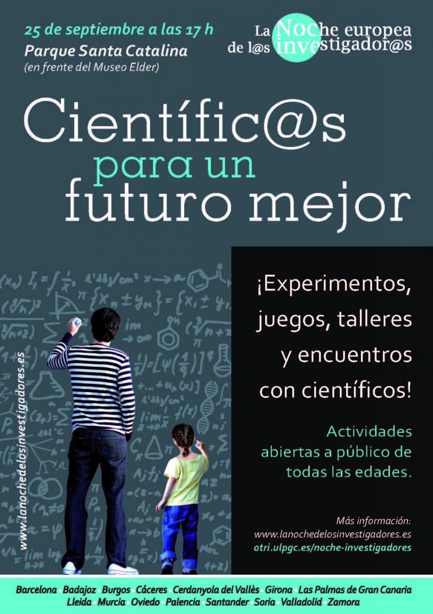 Cartel del evento en Las Palmas de Gran Canaria