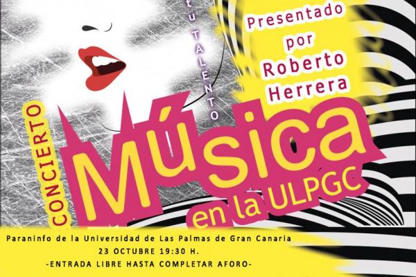 Cartel del concierto