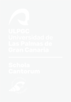 Versión vertical blanco del logo de la Formación Cultural Coro Schola Cantorum