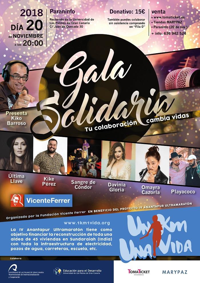 Cartel de la Gala Solidaria
