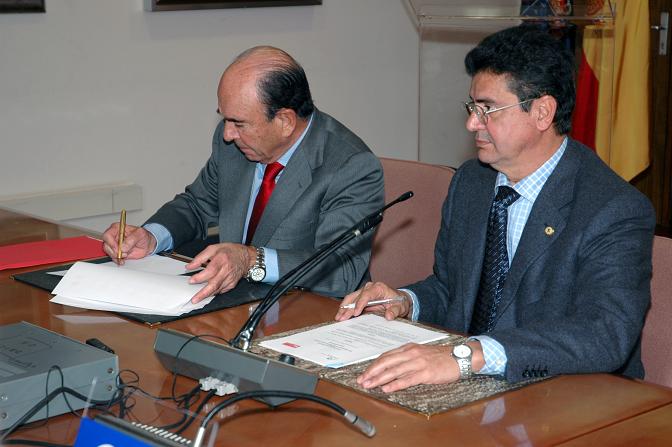 Firma del convenio