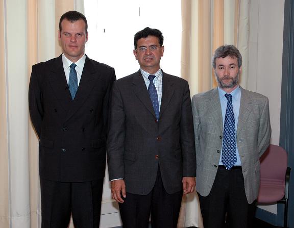 El Rector de la ULPGC con los nuevos Vicerrectores