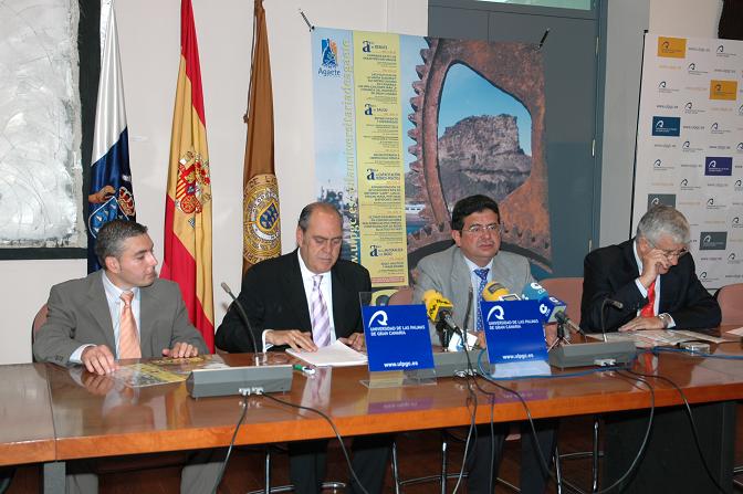 Presentación del Aula en el Rectorado