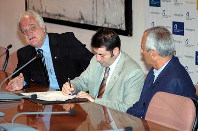Paulo Marchiori, Pablo Martel y José Joaquín O Shanahan