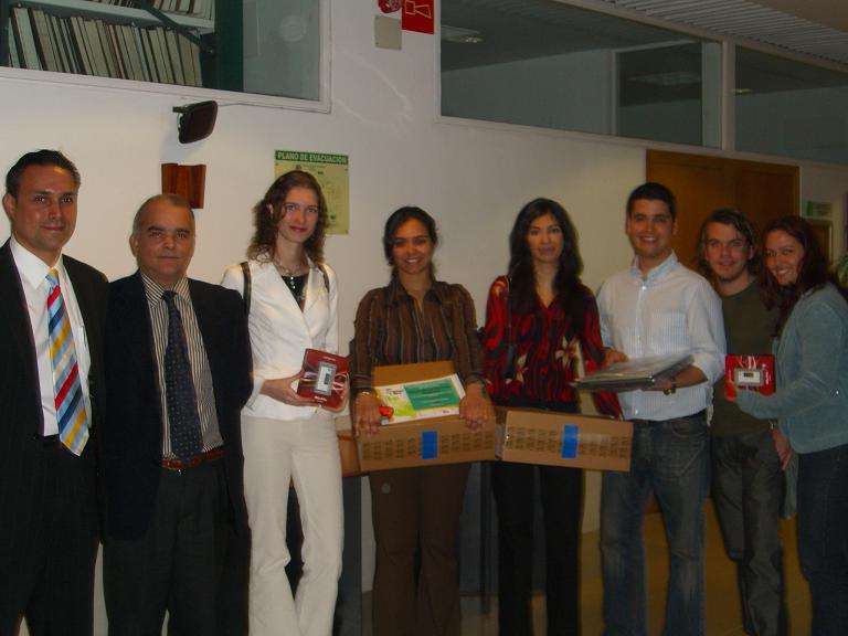 El equipo de la ULPGC que ganó el concurso de simulación de empresa Manager March