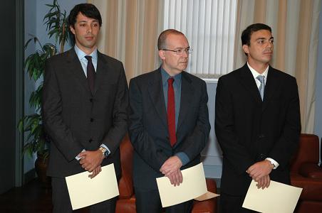 Toma de posesión de Oscar Martel Fuentes como Director del Departamento de Ingeniería Mecánica y su equipo