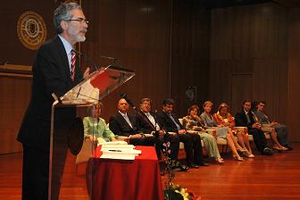 El Rector de la ULPGC, José Regidor, presidió el acto