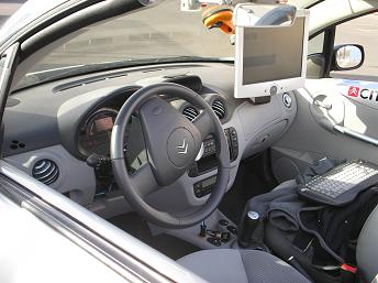 Interior del Cibercoche