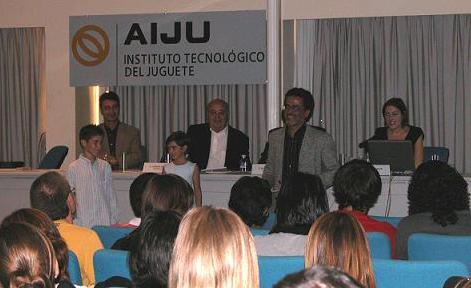Instantánea de la entrega de premios