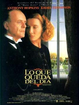 Cartel de la película Lo que queda del día