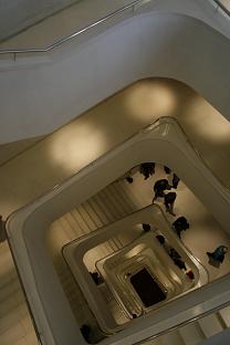 Imagen del interior de Caixa Forum de Madrid (AUTOR: Pedro Pérez)