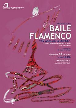 Cartel Baile Flamenco