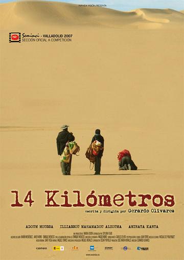 Cartel del documental 14 kilómetros