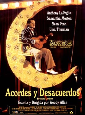 Cartel de la película que se proyecta