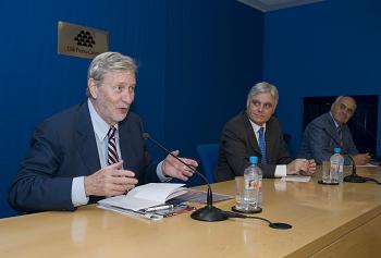 Otra instantánea de la conferencia