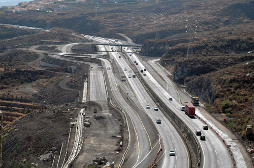 Imagen de carreteras de Tenerife