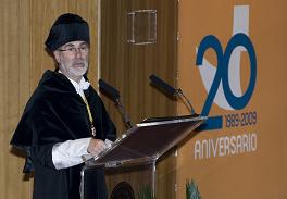 El Rector de la ULPGC pronuncia su discurso