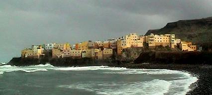 Imagen del enclave costero de El Roque de Moya