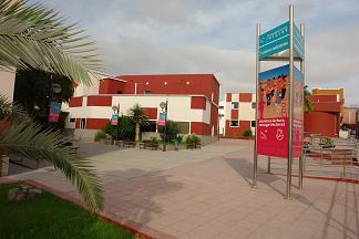 Imagen de las instalaciones de la Unidad de Apoyo Docente en Fuerteventura, ubicada en la antigua Universidad Popular