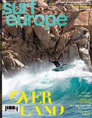 Portada del número de julio de 2010 de la revista Surf Europe