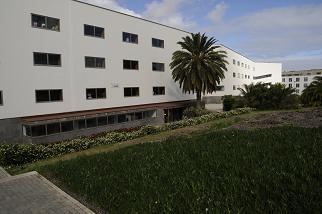 Imagen del Aulario de Empresariales del Campus Universitario de Tafira