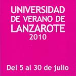 Logo de la Universidad de Verano de Lanzarote