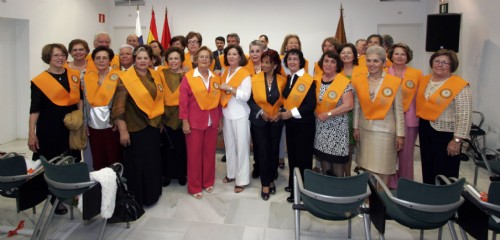 Foto de familia de los alumnos de Peritia et Doctrina que se orlaron en Lanzarote