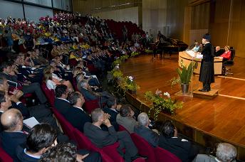 Imagen de archivo del Acto Oficial de Apertura del Curso Académico