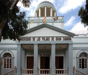 Fachada de la Sede Institucional de la ULPGC