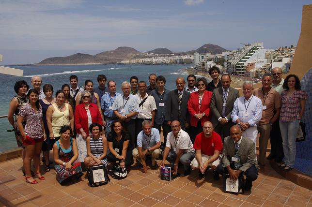 Foto de familia de los participantes