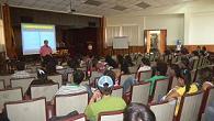 Antonio González Molina impartiendo uno de los seminarios