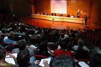 Imagen de archivo de una sesión del Claustro Universitario