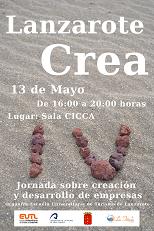 Cartel de la Jornada Lanzarote Crea