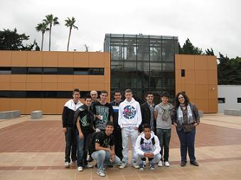 Foto de grupo de los estudiantes del IES San José