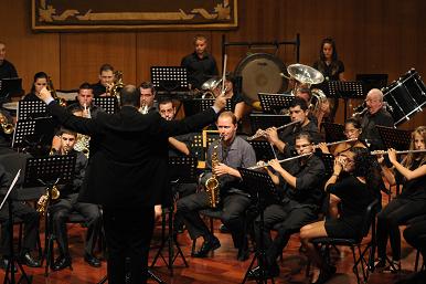 La Banda Municipal de Arucas ofreció un concierto en el acto oficial
