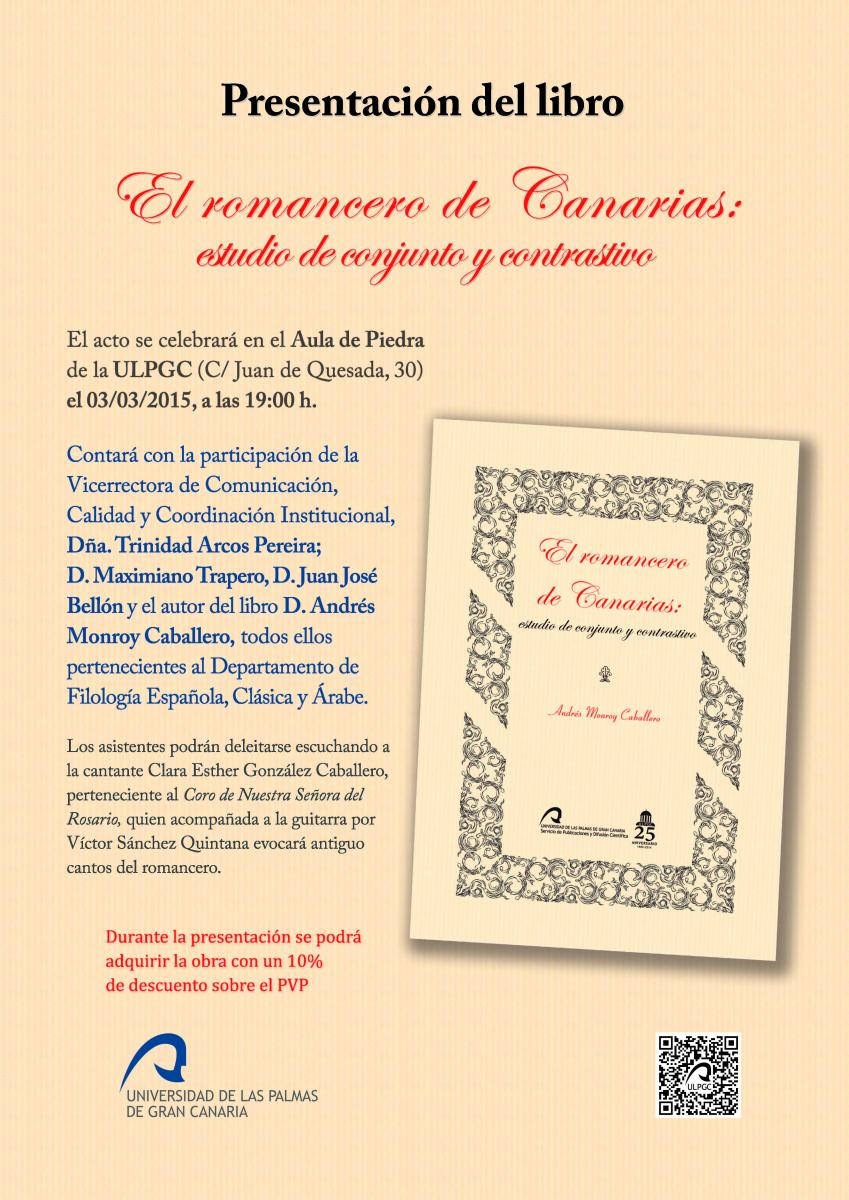 Cartel de la presentación