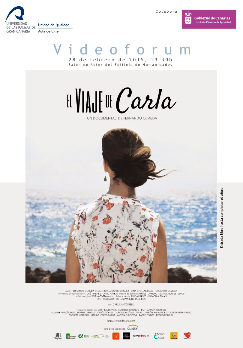 Cartel de la proyección
