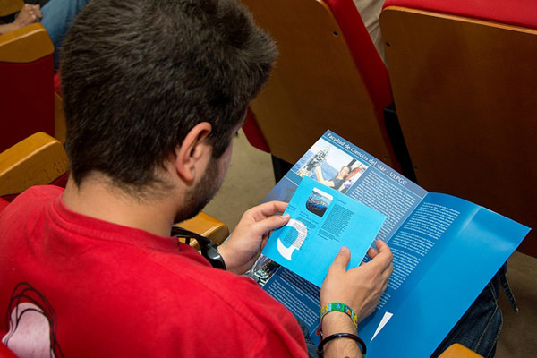 Otra imagen de la inauguración en la Facultad de Ciencias del Mar