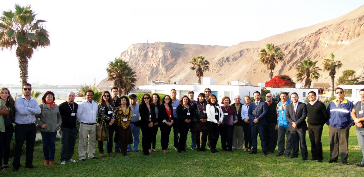 Imagen de los participantes en la presentación del proyecto sobre turismo deportivo en Arica y Parinacota