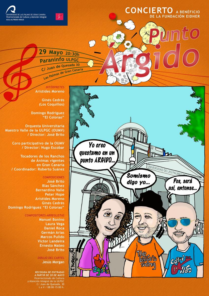 Cartel del concierto
