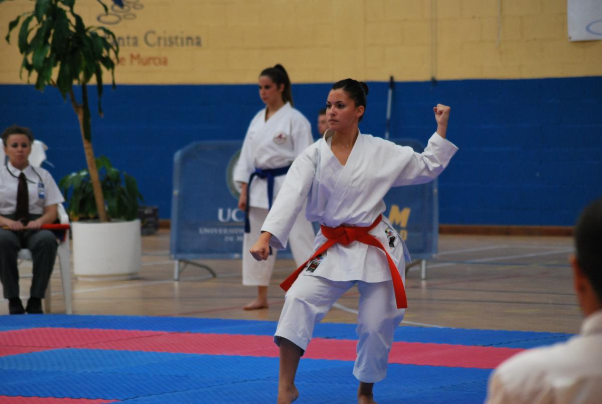 La karateka Tarahis Pestana La karateka Tarahis Pestana