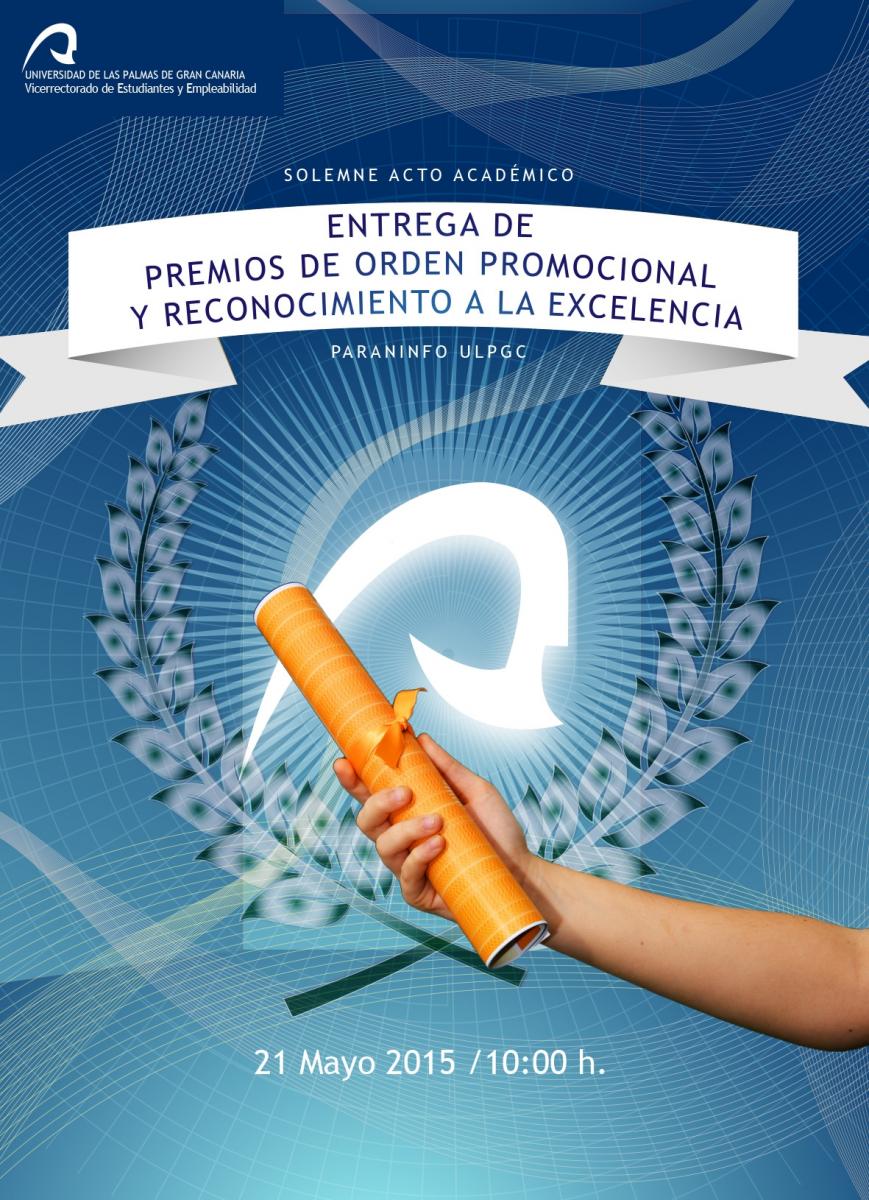 Cartel del Acto Académico