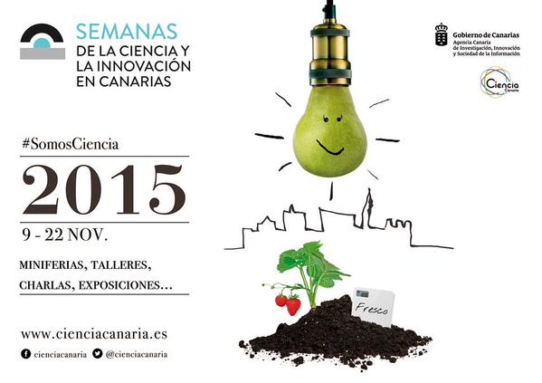 Cartel de la Semanas de Ciencia y la Innovación
