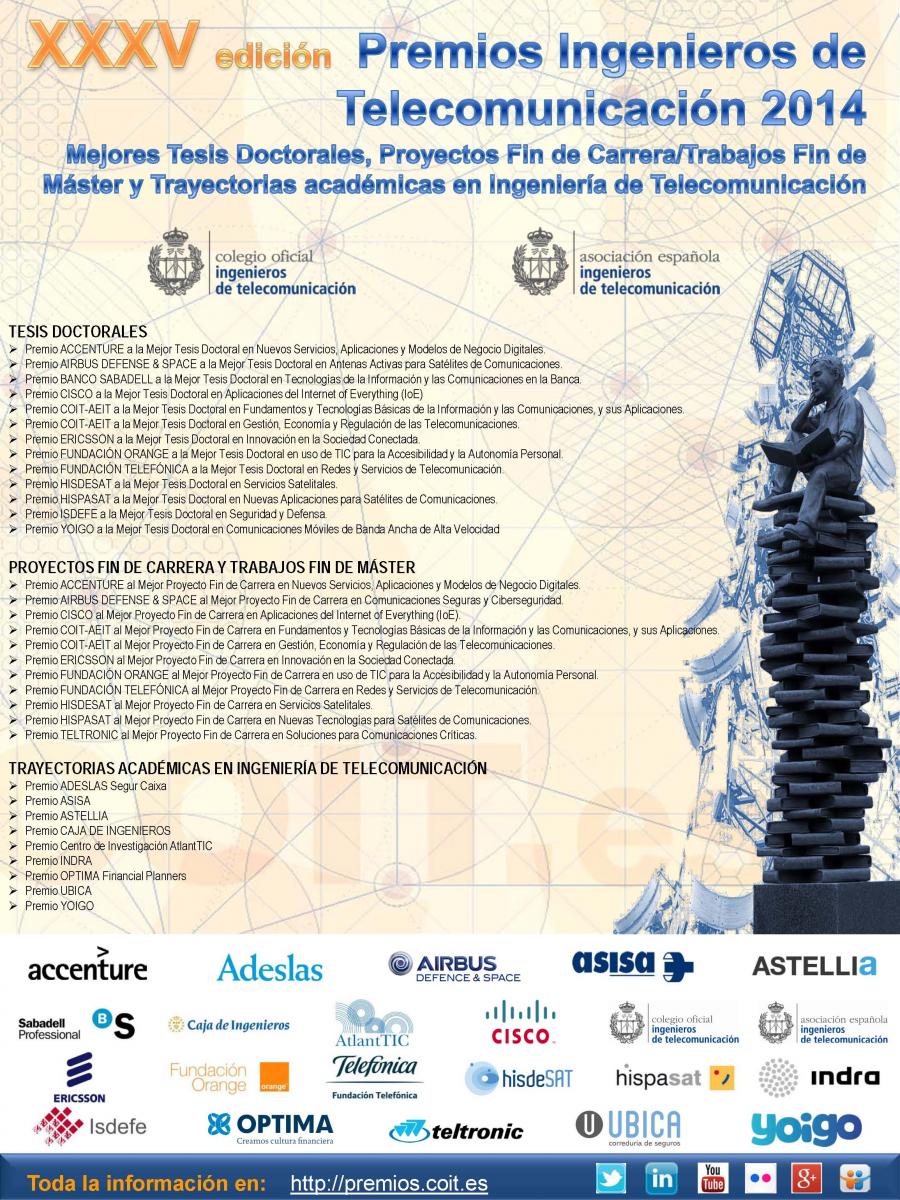 Cartel de los premios