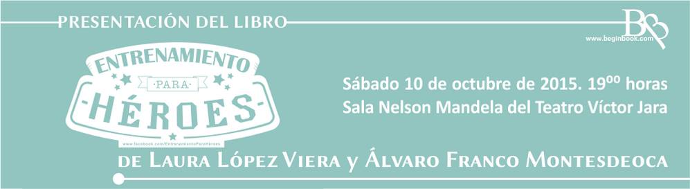Cartel de la presentación del libro