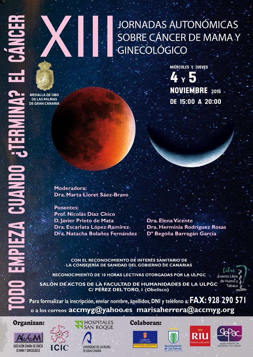 Cartel de las jornadas