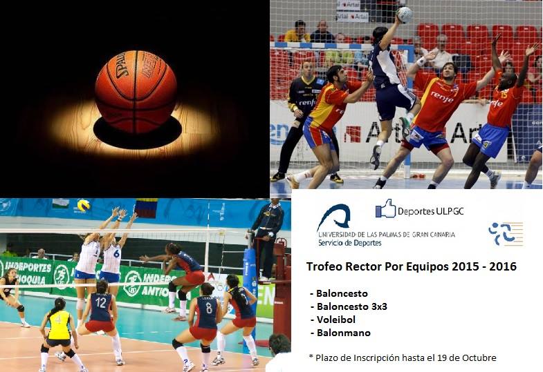 Cartel del Trofeo Rector