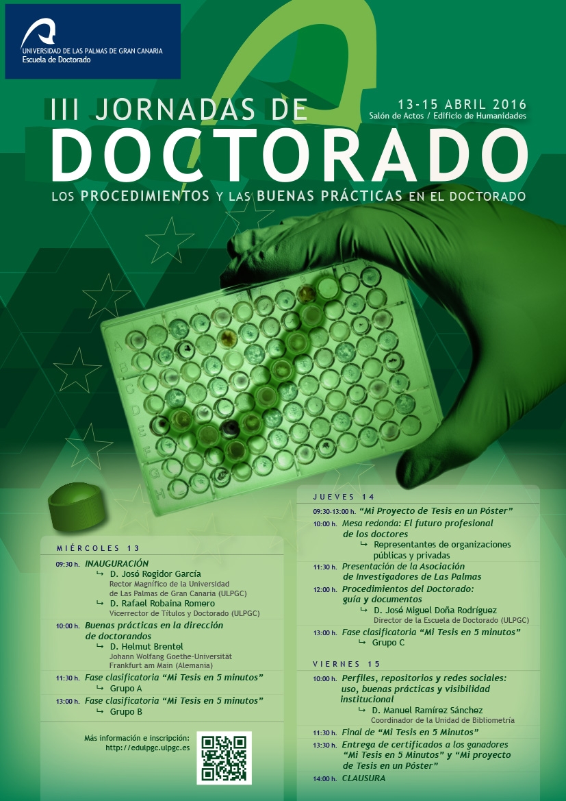 Cartel de las jornadas