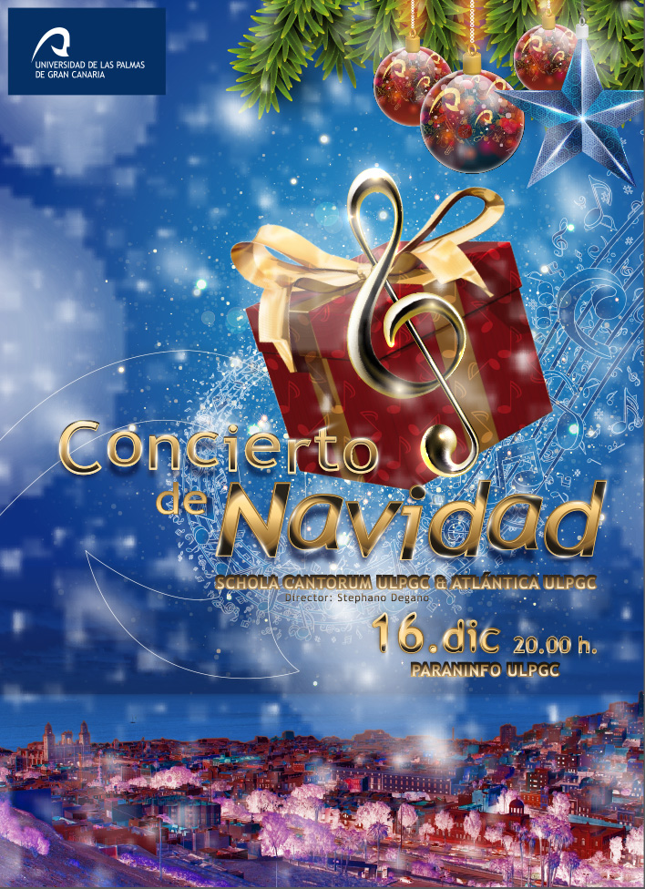 Concierto de Navidad, en la ULPGC ULPGC Universidad de Las Palmas