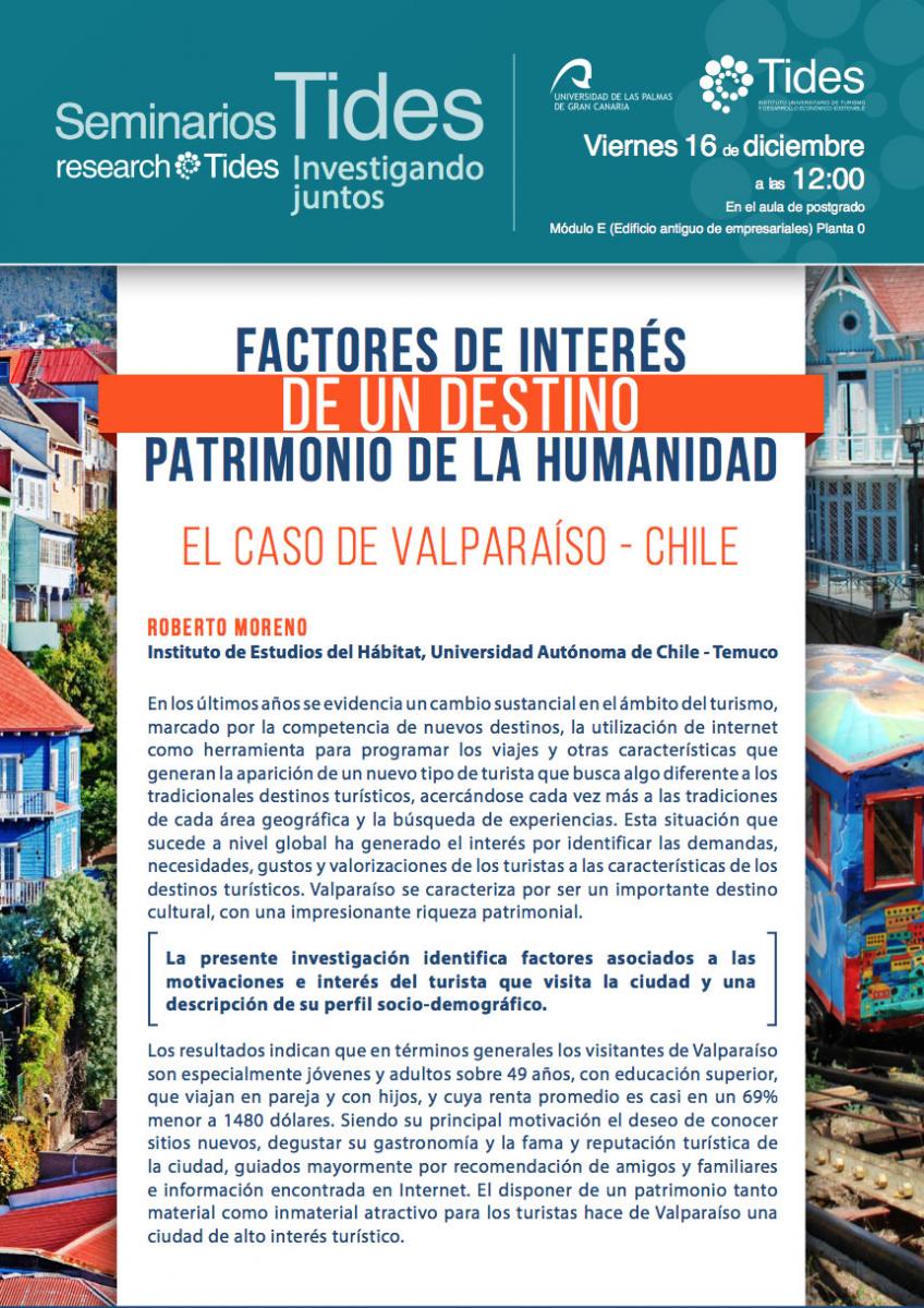 Cartel de la charla